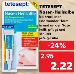 Kaufland TETESEPT Nasen Heilsalbe Angebot