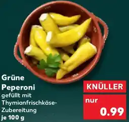 Kaufland Grüne Peperoni Angebot