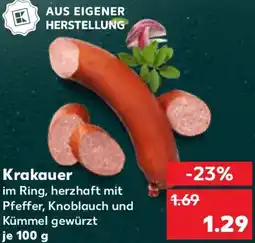 Kaufland Krakauer Angebot