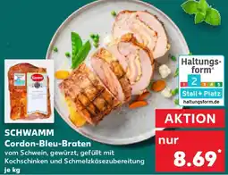 Kaufland SCHWAMM Cordon-Bleu-Braten Angebot