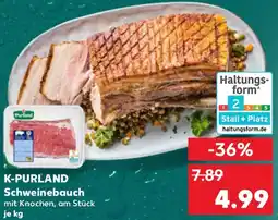 Kaufland K-PURLAND Schweinebauch Angebot