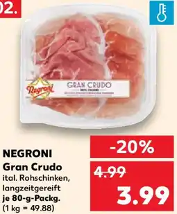 Kaufland NEGRONI Gran Crudo Angebot
