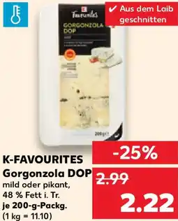 Kaufland K-FAVOURITES Gorgonzola DOP Angebot