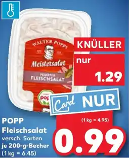 Kaufland POPP Fleischsalat Angebot
