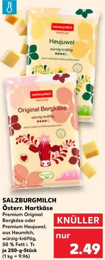 Kaufland SALZBURGMILCH Österr. Hartkäse Angebot
