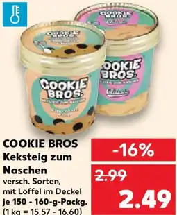 Kaufland COOKIE BROS Keksteig zum Naschen Angebot