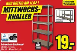 B1 Discount Baumarkt Schwerlast-Steckregal Angebot