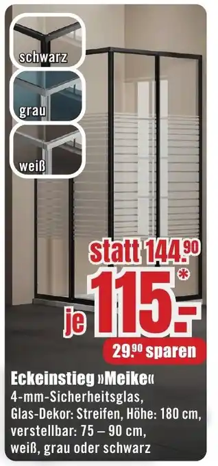 B1 Discount Baumarkt Eckeinstieg >>Meike<< Angebot