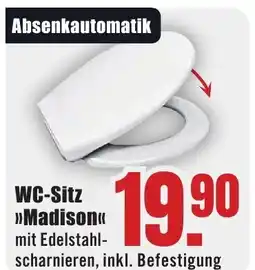 B1 Discount Baumarkt WC-Sitz >>Madison<< Angebot