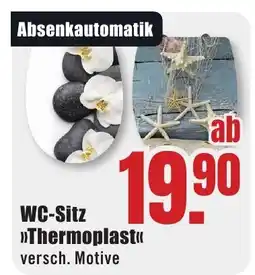 B1 Discount Baumarkt WC-Sitz >>Thermoplast<< Angebot