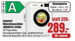 B1 Discount Baumarkt Exquisit Waschmaschine >>WA8014-340A<< Angebot
