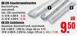 B1 Discount Baumarkt 2 LED-Lichtleiste Angebot