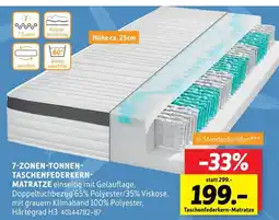 SCONTO 7-zonen-tonnen-taschenfederkern-matratze Angebot