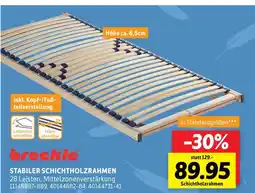 SCONTO Breckle stabiler schichtholzrahmen Angebot
