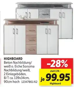 SCONTO Highboard Angebot