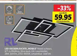 SCONTO Led-deckenleuchte 'mobile' Angebot
