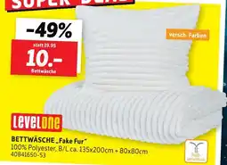 SCONTO Levelone bettwäsche 'fake fur' Angebot