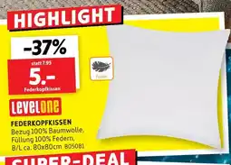 SCONTO Levelone federkopfkissen Angebot
