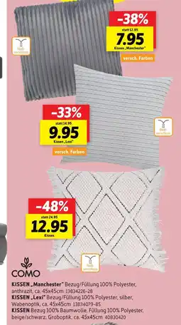 SCONTO Como kissen manchester Angebot