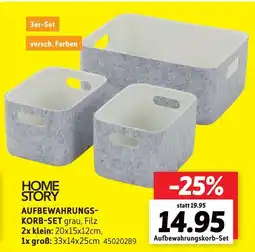 SCONTO Home story aufbewahrungskorb-set Angebot