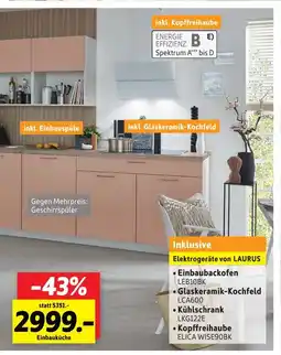 SCONTO Nobilia einbauküche Angebot