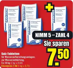 B1 Discount Baumarkt Hamann Salz-Tabletten Angebot