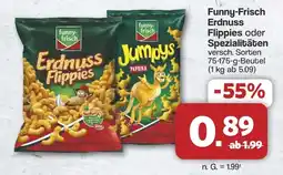 Famila Nord West Funny-Frisch Erdnuss Flippies oder Spezialitäten Angebot