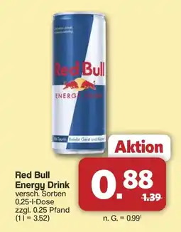 Famila Nord West Red Bull Energy Drink Angebot