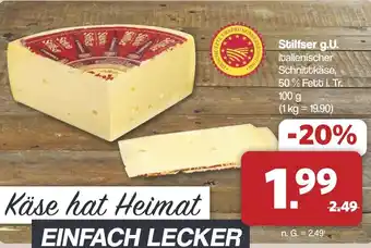 Famila Nord West Stilfser g.U. italienischer Schnittkäse Angebot