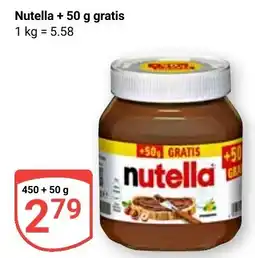 Globus Nutella Angebot