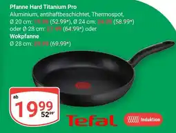 Globus Tefal Pfanne Hard Titanium Pro Thermospot Ø 20 cm Angebot