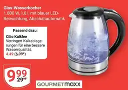 Globus GOURMETMAXX Glas-Wasserkocher Angebot