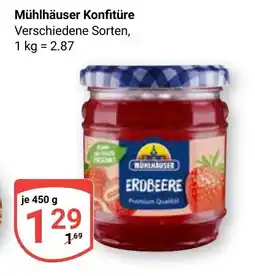 Globus Mühlhäuser Konfitüre Angebot