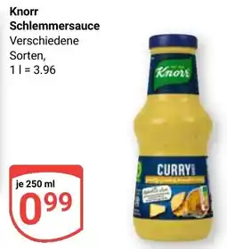 Globus Knorr Schlemmersauce Angebot