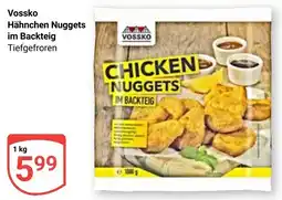Globus Vossko Hähnchen Nuggets im Backteig Angebot
