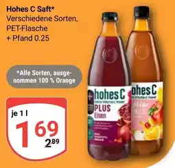 Globus Hohes C Saft Angebot