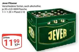 Globus Jever Pilsener Angebot