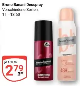 Globus Bruno Banani Deospray Angebot