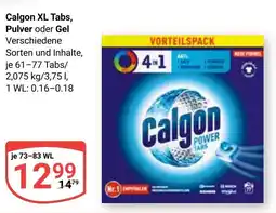 Globus Calgon XL Tabs, Pulver oder Gel Angebot