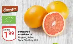 Globus Demeter Bio Grapefruits rot Angebot