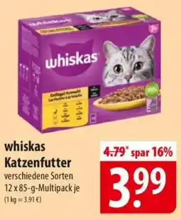 Famila Nord Ost whiskas Katzenfutter Angebot