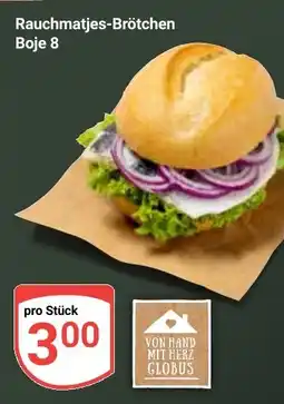 Globus Rauchmatjes-Brötchen Angebot