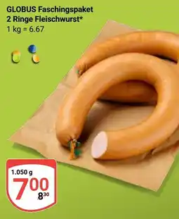 Globus GLOBUS Faschingspaket 2 Ringe Fleischwurst Angebot