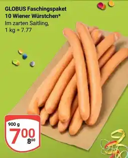 Globus GLOBUS Faschingspaket 10 Wiener Würstchen Angebot