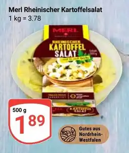 Globus Merl Rheinischer Kartoffelsalat Angebot