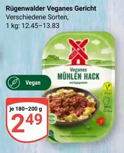 Globus Rügenwalder Veganes Gericht Angebot
