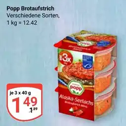 Globus Popp Brotaufstrich Angebot