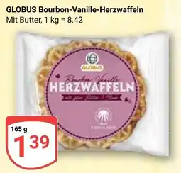 Globus GLOBUS Bourbon-Vanille-Herzwaffeln Angebot