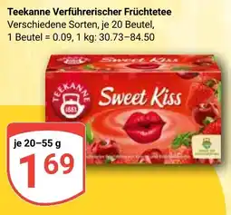 Globus Teekanne Verführerischer Früchtetee Angebot