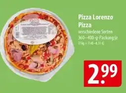 Famila Nord Ost Pizza Lorenzo Pizza Angebot